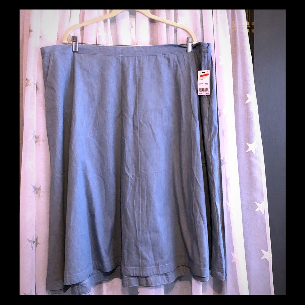NWT New York & Co. A-Line Skirt 3x